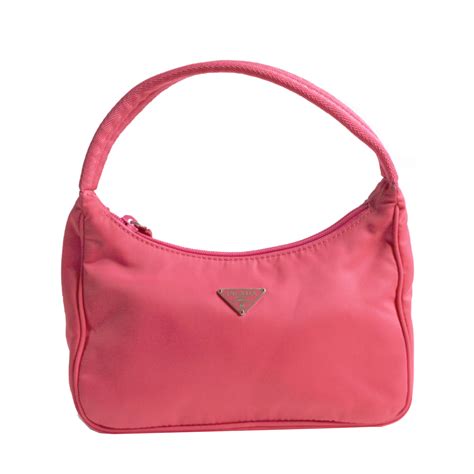 prada pink hobo bag|prada nylon hobo bag.